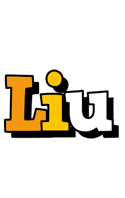 Liu cartoon logo