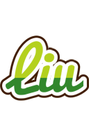 Liu golfing logo