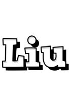Liu snowing logo