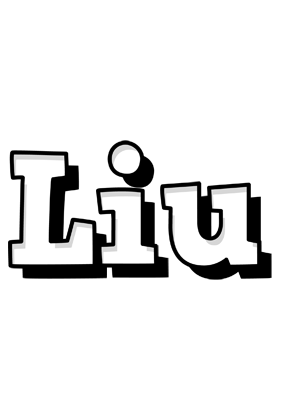 Liu snowing logo