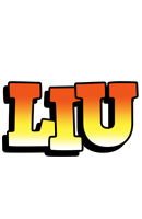 Liu sunset logo