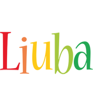 Liuba birthday logo