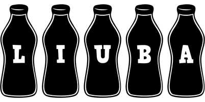 Liuba bottle logo
