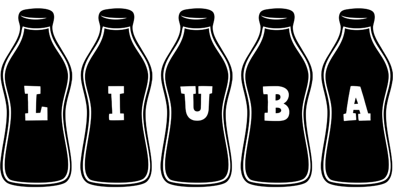 Liuba bottle logo