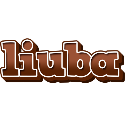 Liuba brownie logo