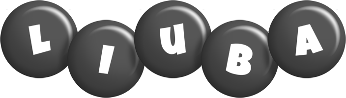 Liuba candy-black logo