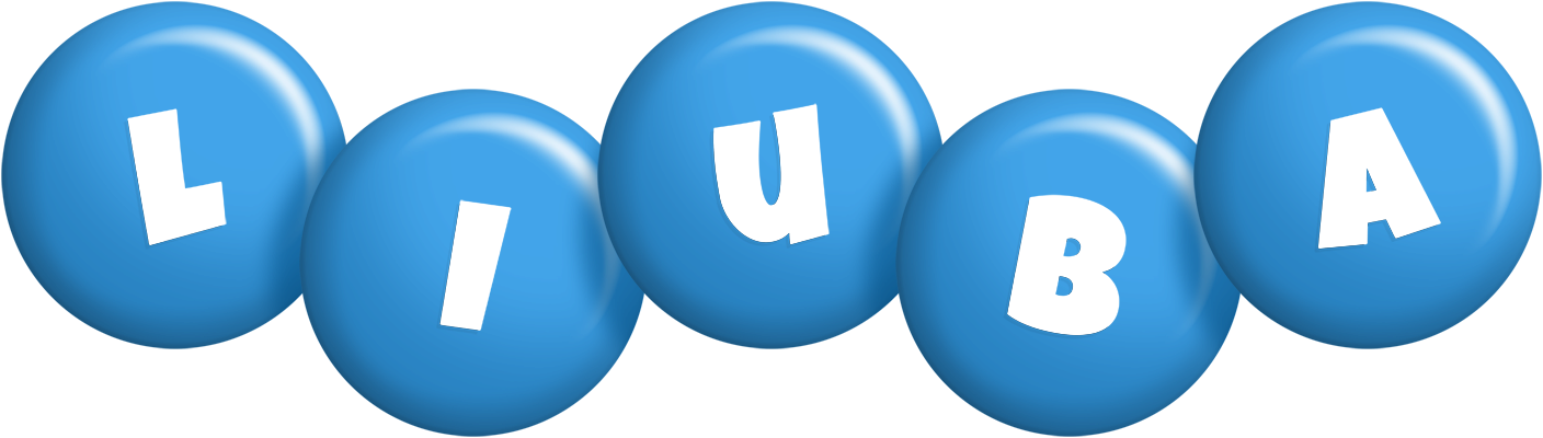 Liuba candy-blue logo