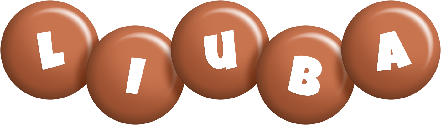 Liuba candy-brown logo