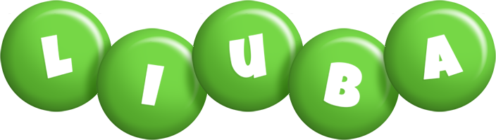 Liuba candy-green logo
