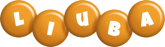 Liuba candy-orange logo