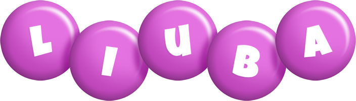 Liuba candy-purple logo
