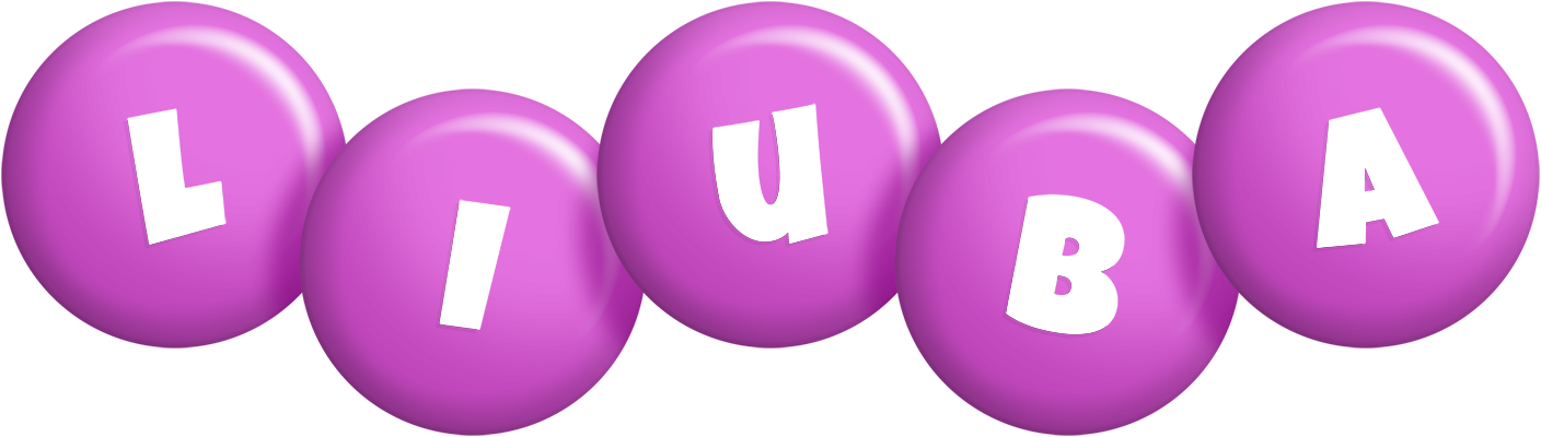 Liuba candy-purple logo