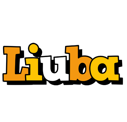 Liuba cartoon logo