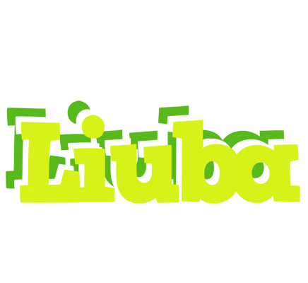 Liuba citrus logo