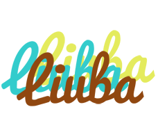 Liuba cupcake logo