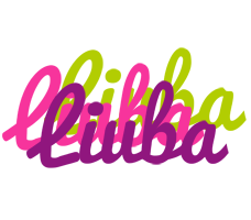 Liuba flowers logo
