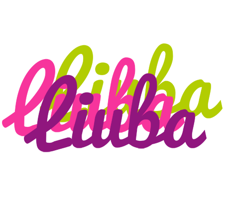 Liuba flowers logo
