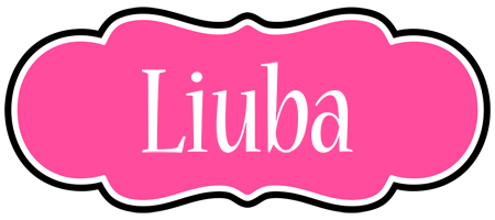 Liuba invitation logo