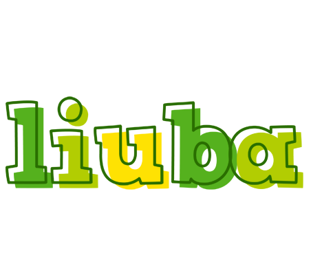 Liuba juice logo