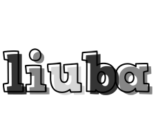 Liuba night logo