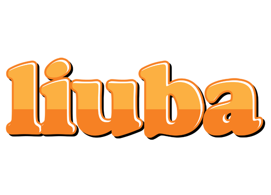 Liuba orange logo