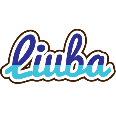 Liuba raining logo