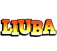 Liuba sunset logo