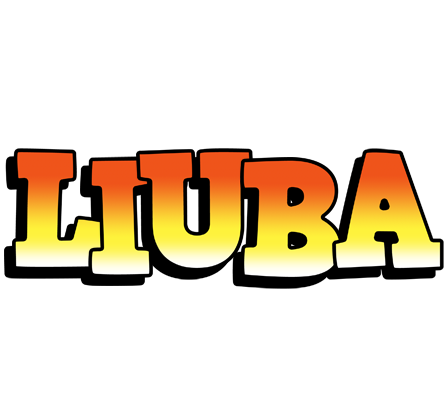 Liuba sunset logo