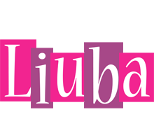 Liuba whine logo