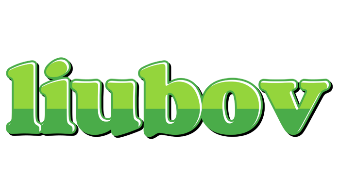 Liubov apple logo
