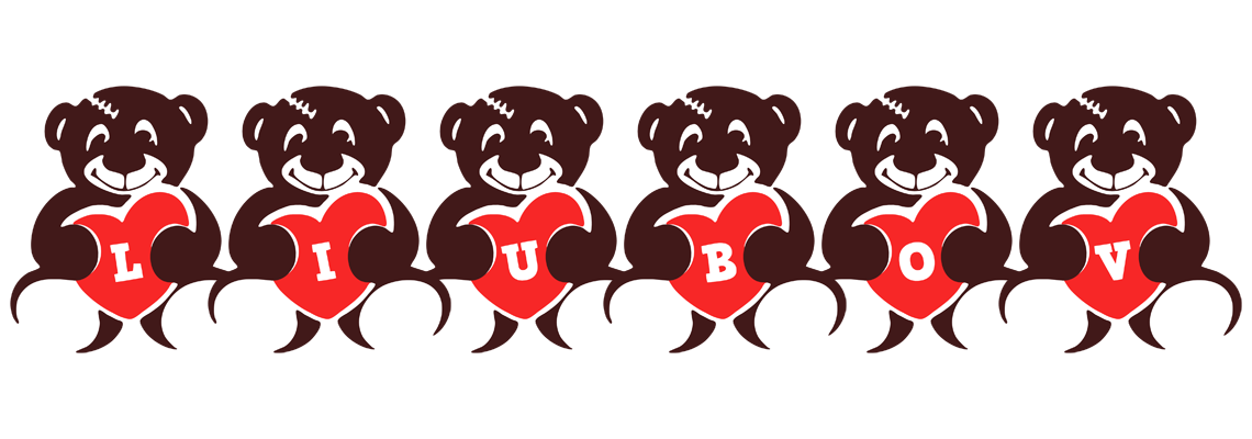 Liubov bear logo