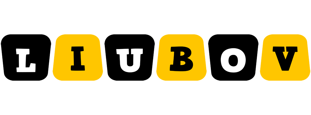 Liubov boots logo