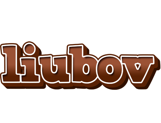 Liubov brownie logo