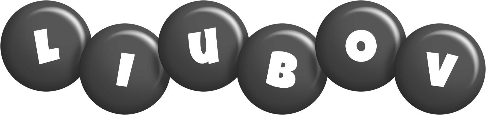 Liubov candy-black logo