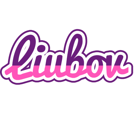Liubov cheerful logo