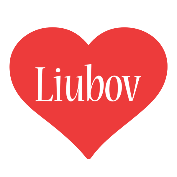 Liubov love logo