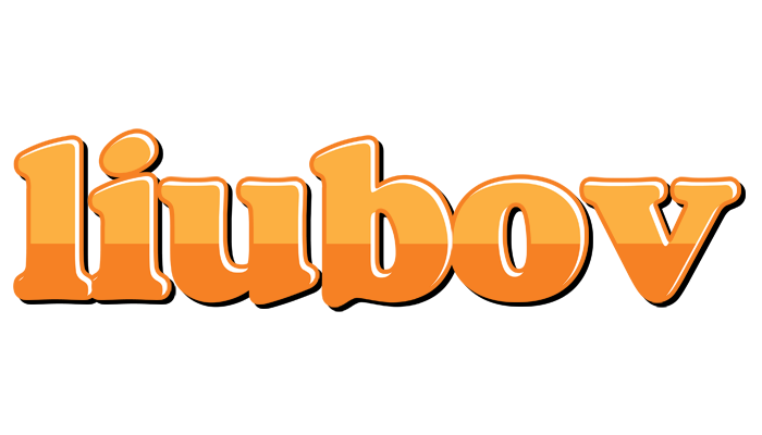 Liubov orange logo