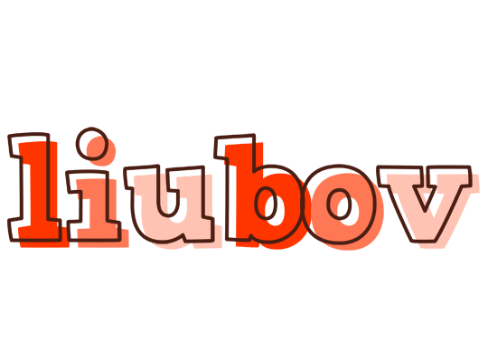 Liubov paint logo