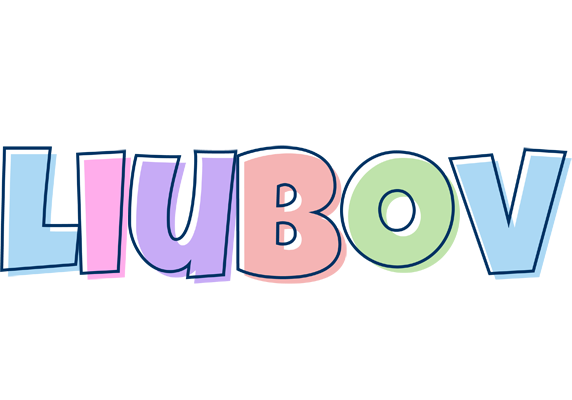 Liubov pastel logo
