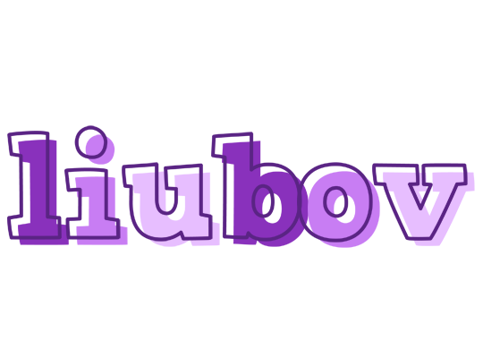 Liubov sensual logo