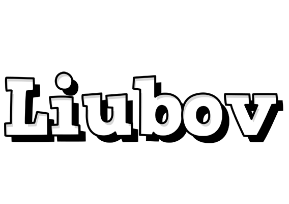 Liubov snowing logo