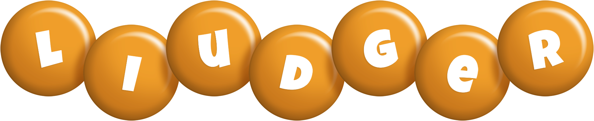 Liudger candy-orange logo