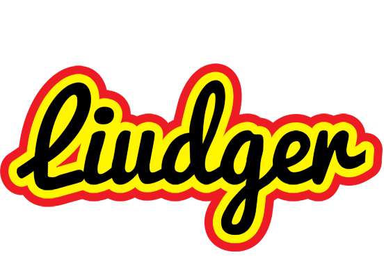 Liudger flaming logo