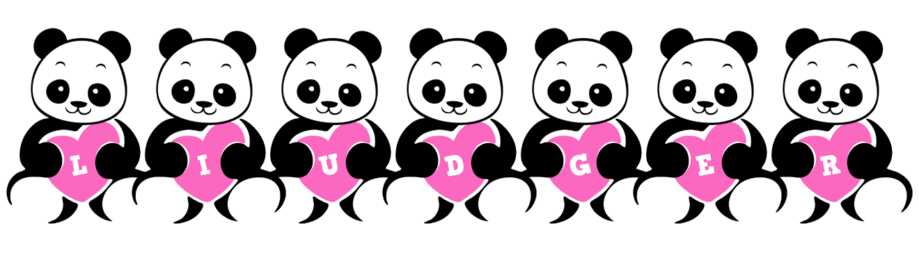 Liudger love-panda logo