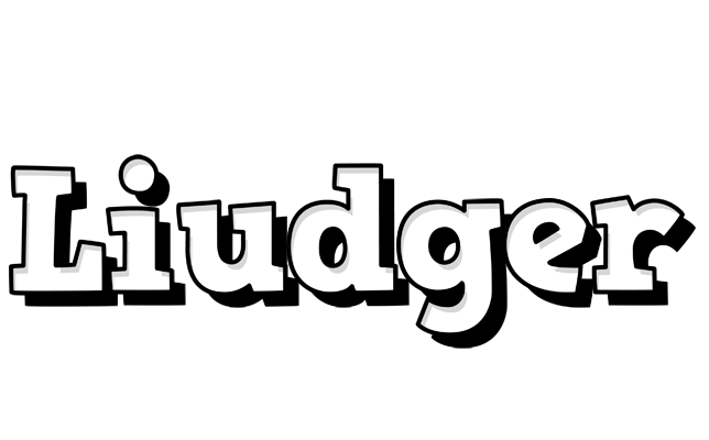 Liudger snowing logo