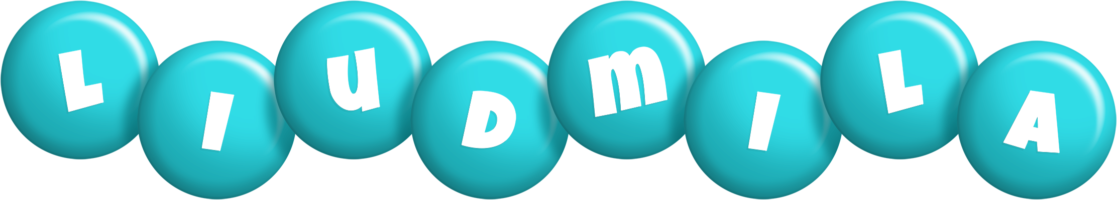 Liudmila candy-azur logo
