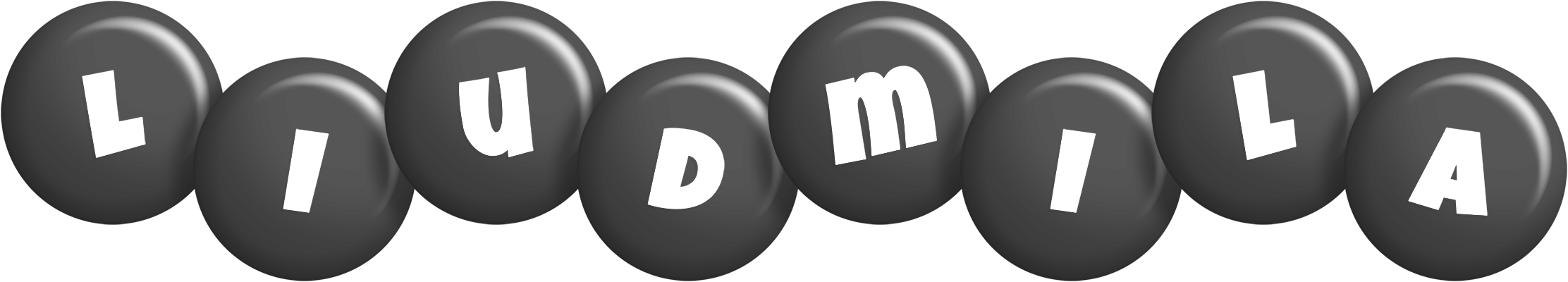 Liudmila candy-black logo