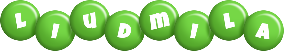 Liudmila candy-green logo