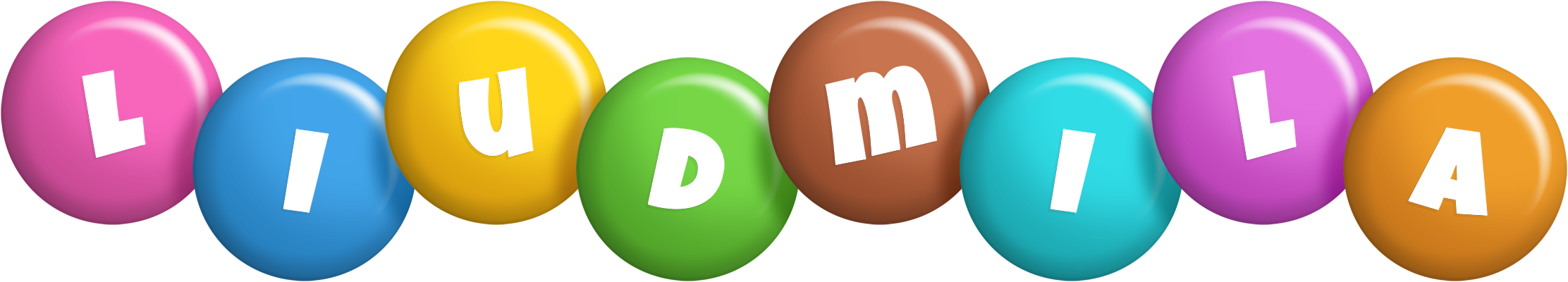 Liudmila candy logo