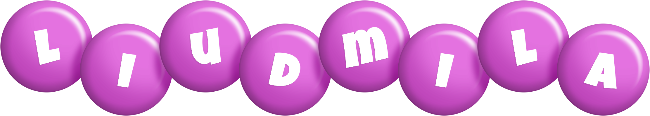 Liudmila candy-purple logo